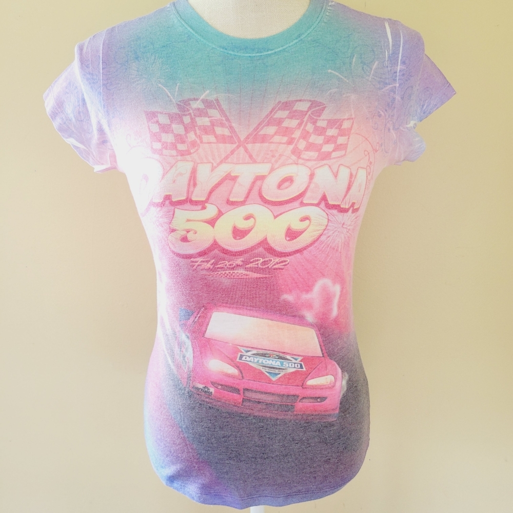 Next Level Nascar subliminal print tee size medium
